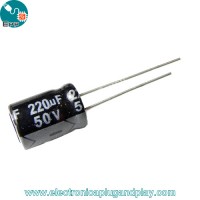 Condensador Electrolítico 220uF 50V